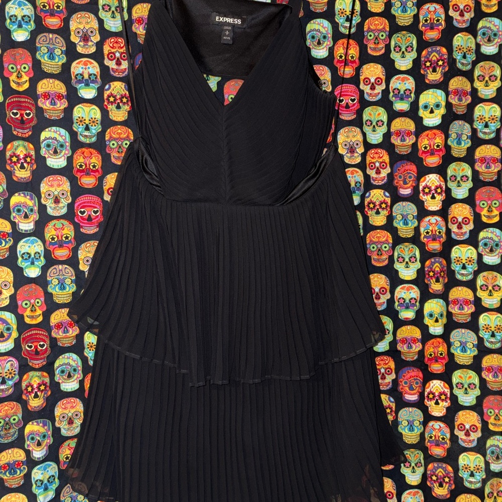 Express Black Layered Dress